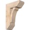 Ekena Millwork Legacy Slat Smooth Bracket w/ Offset Brace, Douglas Fir, 7 1/2"W x 18"D x 26"H BKT0806X18X26LEC06SDF - alternate 1